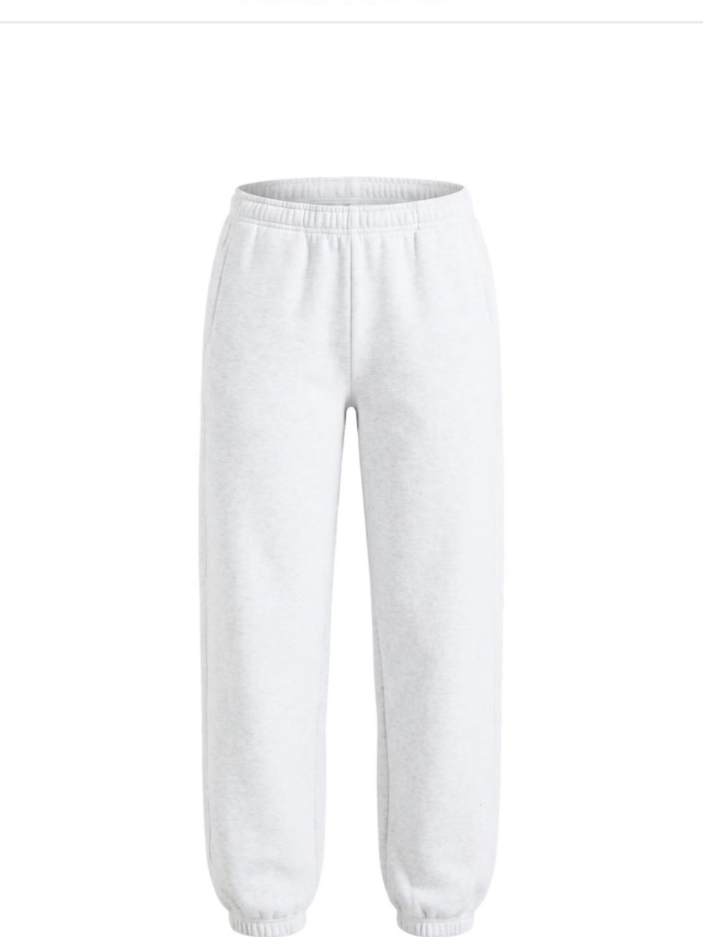 Grey Garage Fleece Jogger Sweatpants - XS